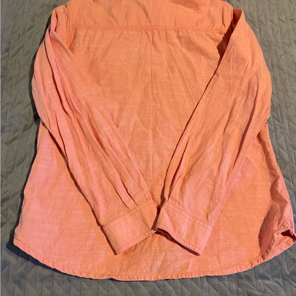Carhartt‎ button up women’s size medium coral pre-owned condition - Picture 4 of 12